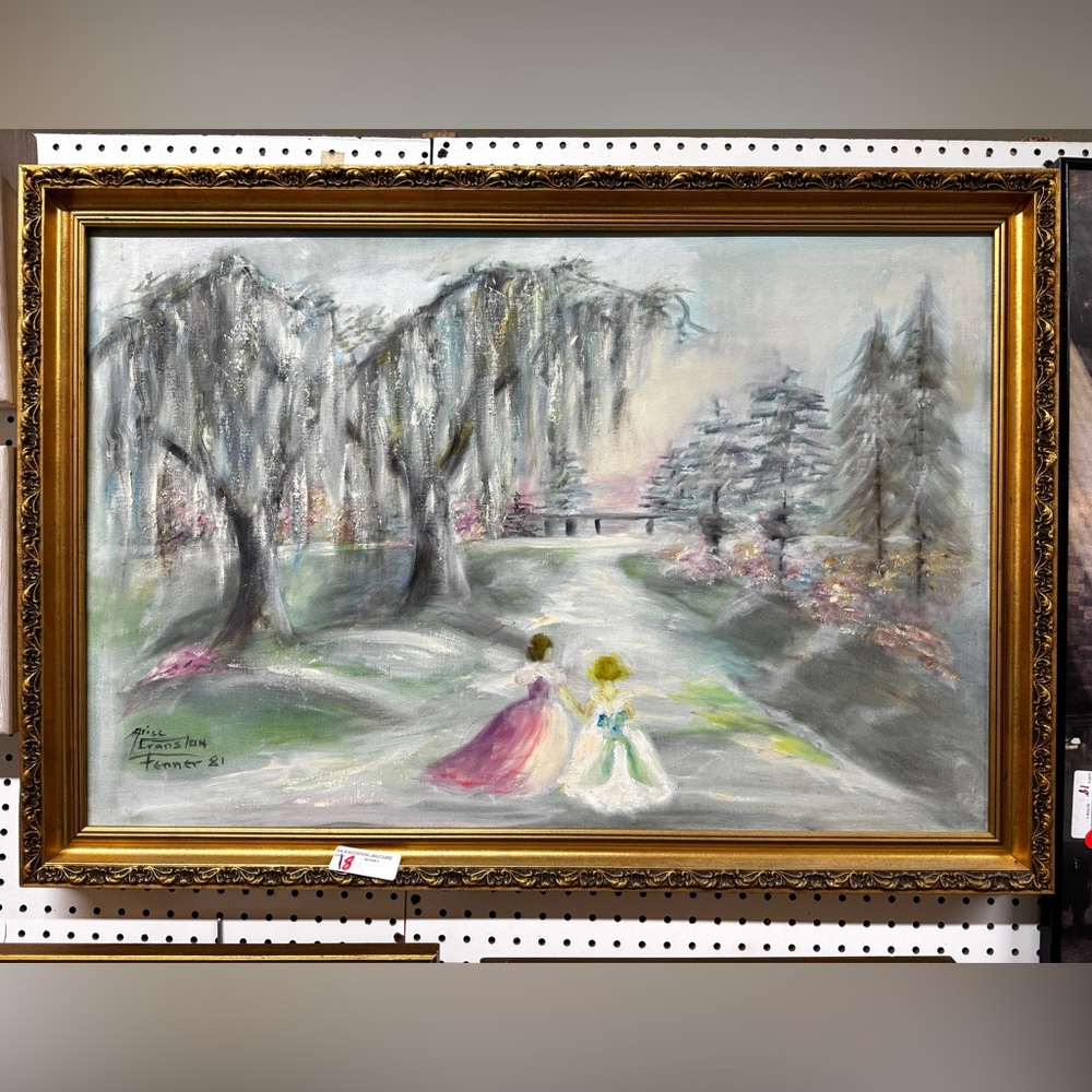 Framed Painting by Alice Cranslon Fenner 1981